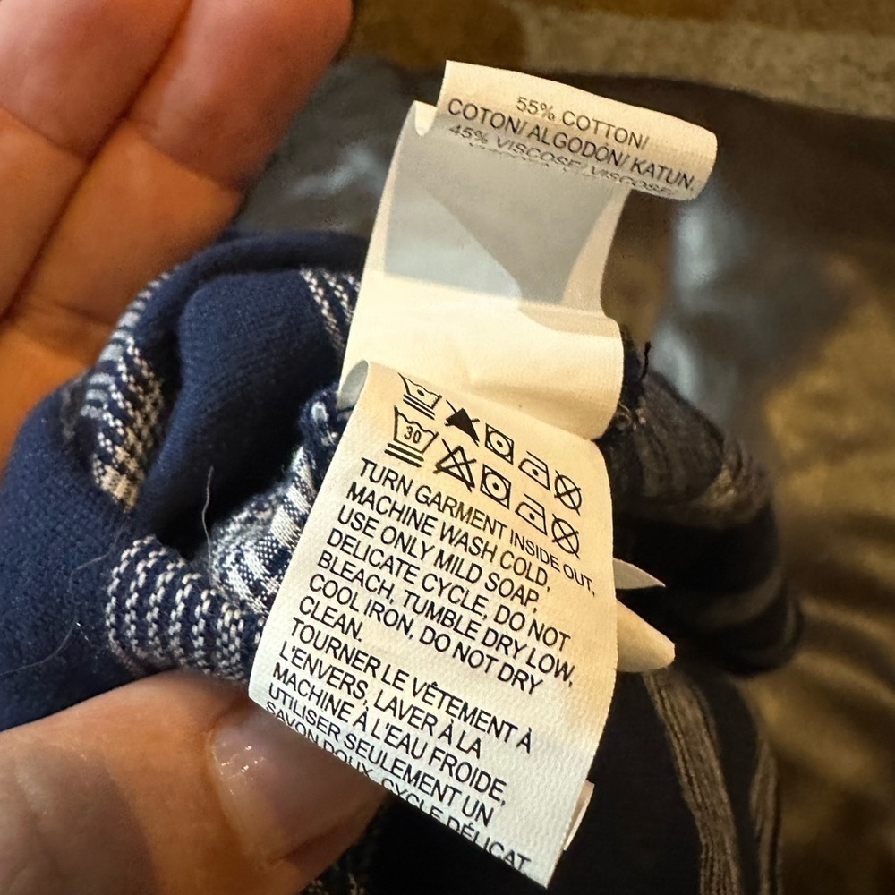 Lucky Brand Blue Checkered Shirt - Picture 3 of 4